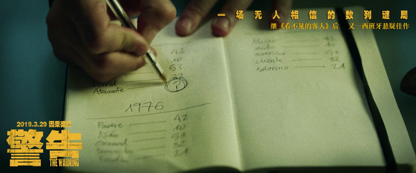 《看不见的客人》后又一悬疑佳作《警告》发“数字诅咒”剧照 演绎宿命轮回