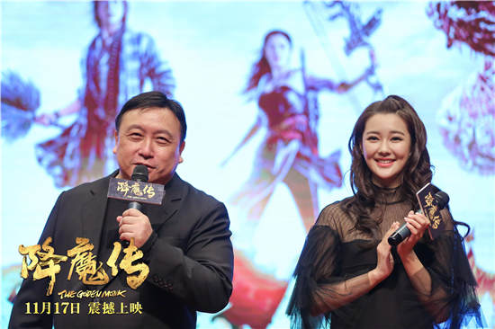 王晶携《降魔传》空降沈阳 魔幻首秀“非常过瘾”