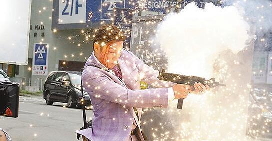 谭耀文新片血拼张智霖伤眼 动作场面史无前例